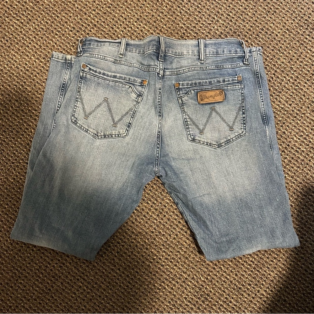 Mens retro wranglers ripped